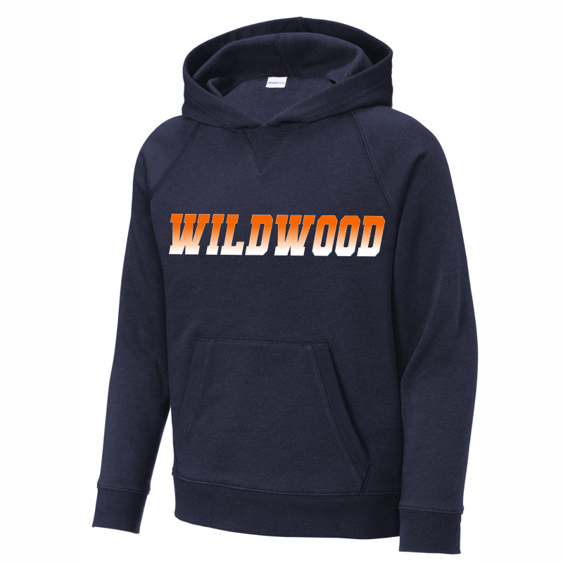 Kids Hoodie Sweatshirt (Navy Blue) Main Image